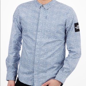 the northface black label cotton mountain shirt